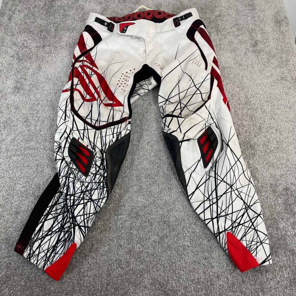 Fly Racing Pants Mens 34 Evo Spike Motocross BMX Dirt Bike Moto